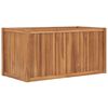 vidaXL Raised Bed | Teak | Solid Teak Wood | Medium | Durable | Raised Bed