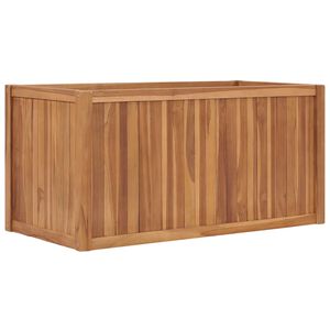 vidaXL Raised Bed | Teak | Solid Teak Wood | Medium | Durable | Raised Bed