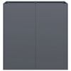 vidaXL Planter Anthracite 80x40x80 cm Cold-rolled Steel
