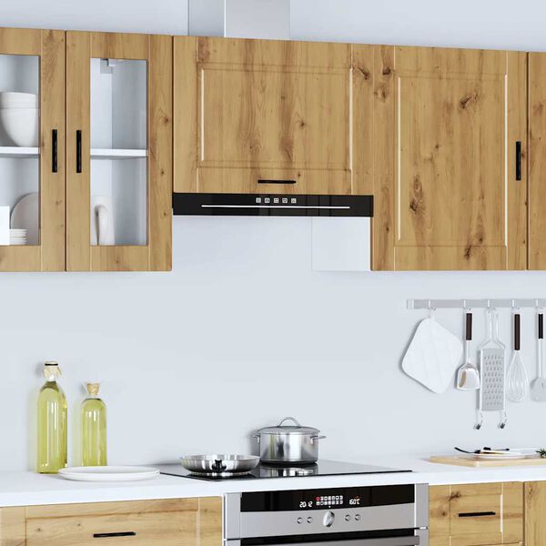 vidaXL Kitchen Wall Cabinet Porto Artisan Oak Engineered Wood