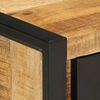 vidaXL Bedside Cabinets 2 pcs Solid Rough Wood Mango