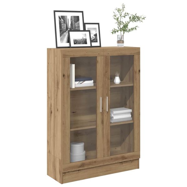 vidaXL Book Cabinet Artisan Oak 82.5x30.5x115 cm Engineered Wood