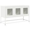 vidaXL TV Cabinet White 100.5x39x60.5 cm Cold-rolled Steel