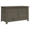 vidaXL Outdoor Cushion Box Anthracite 100x50x56 cm Solid Wood Fir
