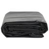 vidaXL Tarpaulin Black 2.5x4.5 m 650 g/m&sup2;