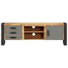 vidaXL TV Cabinet 120x30x40 cm Solid Mango Wood