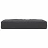 vidaXL Pallet Cushion Black 60x60x8 cm Oxford Fabric