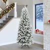 vidaXL Artificial Christmas Tree with 300 LEDs White 93 x 93 x 240 cm
