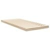 vidaXL Floor Bed Frame Sonoma 75 x 190 cm Engineered Wood