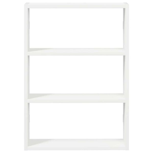 vidaXL Wall Shelf White 43x9x60 cm Engineered Wood