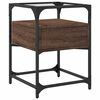 vidaXL Bedside Cabinet Brown Oak 40x40x55 cm Engineered Wood