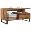 vidaXL Coffee Table Old Wood 90x49x45 cm Engineered Wood