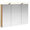 vidaXL Bathroom Mirror Cabinet Artisian Oak 100 x 14.5 x 70 cm