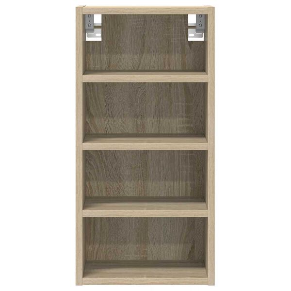vidaXL Hanging Cabinet Riga Sonoma Oak 30x29.5x60 cm Engineered Wood