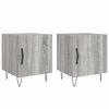 vidaXL Bedside Cabinets 2 pcs Grey Sonoma 40x40x50 cm Engineered Wood