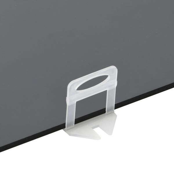vidaXL Tile Levelling Clips 250 pcs 1 mm