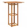vidaXL Bistro Table 75x75x110 cm Solid Wood Acacia
