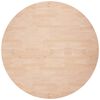 vidaXL Round Table Top &Oslash;60x4 cm Untreated Solid Wood Oak