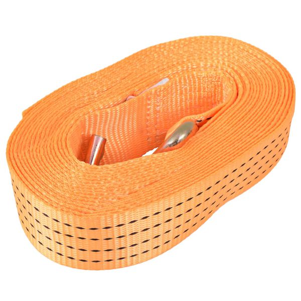 vidaXL Ratchet Tie Down Straps 10 pcs 2 Tonnes 8mx50mm Orange