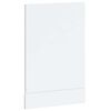 vidaXL Dishwasher Panel&nbsp;Kalmar&nbsp;High Gloss White&nbsp;45x1.5x67 cm Engineered Wood