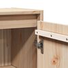 vidaXL Wall Cabinets 2 pcs 30x30x60 cm Solid Wood Pine