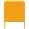 vidaXL Bedside Cabinets 2 pcs Mustard Yellow 36x39x50.5 cm Steel