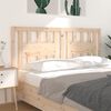 vidaXL Headboard 166x4x100 cm Solid Wood Pine