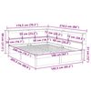 vidaXL Bookcase Bed without Mattress White 160x200 cm Solid Wood Pine