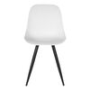 LABEL51 Dining Chairs 2 pcs Monza 46x54x88 cm White
