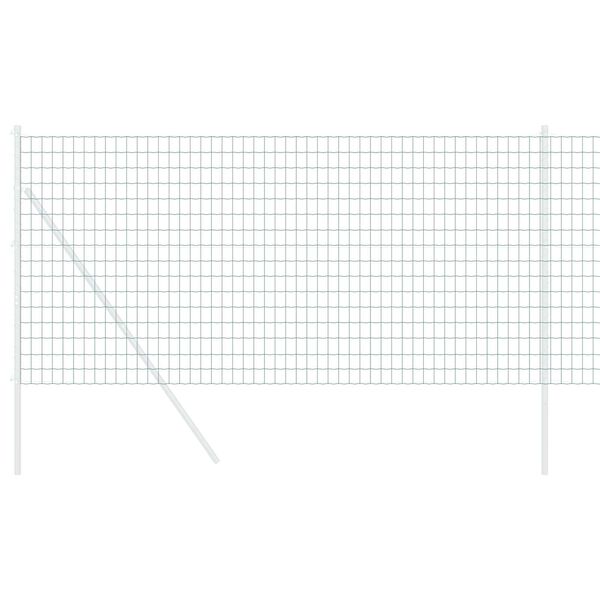 vidaXL Euro Fence Green 1 x 25m PVC-coated iron