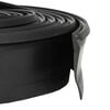 vidaXL Garage Door Seal Black 52 x 2 mm 5.5 m PVC