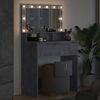 vidaXL Bedroom Dressing Tables Concrete Grey 80 x 39.6 x 135 cm
