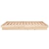 vidaXL Bed Frame without Mattress Solid Wood 90x200 cm