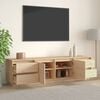 vidaXL TV Cabinet 176x37x47.5 cm Solid Wood Pine