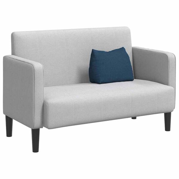 vidaXL Back Pillow Blue 45 x 20 x 35 cm Fabric