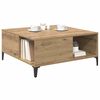 vidaXL Coffee Table Artisan Oak 80 x 80 x 36.5 cm Engineered Wood