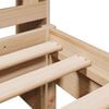 vidaXL Bookcase Bed without Mattress 100x200 cm Solid Wood Pine
