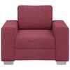 vidaXL Sofa Wine Red 100 x 77 x 82 cm Fabric
