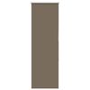 vidaXL Roller Blind Blackout Coffee 50x130 cm Fabric Width 45.7 cm
