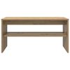 vidaXL TV Cabinet Artisan Oak 80 x 35 x 40 cm Engineered Wood