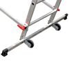 Hailo Scaffold and Ladder 1-2-3 500 Combi 324 cm Aluminium 9459-501