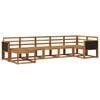 vidaXL Outdoor Sofa Set 7 pcs Natural Solid Acacia Wood