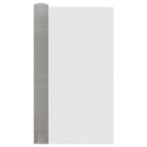 vidaXL Mesh Screen 100 x 1000 cm 6 Mesh Stainless Steel 201 Silver