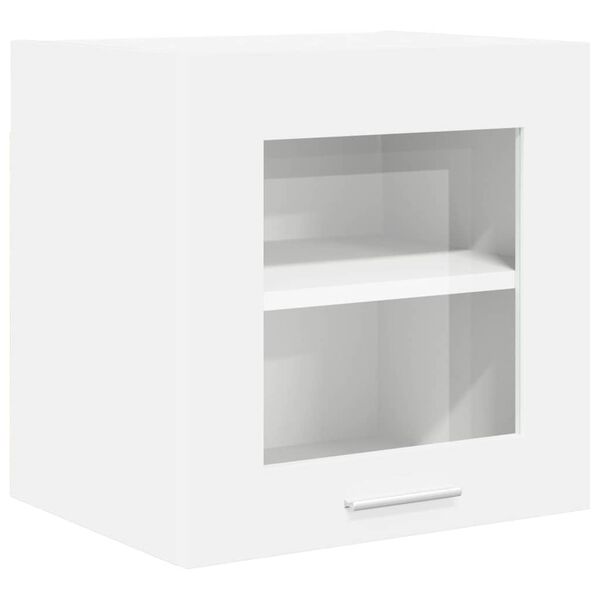 vidaXL Hanging Cabinet with Door White 40 x 31 x 40 cm Engineered Wood