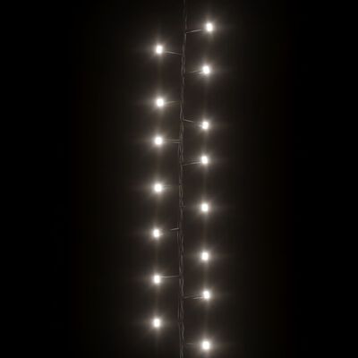 vidaXL Compact LED String with 2000 LEDs Cold White 45 m PVC