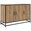 vidaXL Bathroom Furniture Set 3 pcs Artisan Oak Engineered Wood