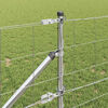 vidaXL Fence Post Galvanized 25 x 0.8 m Steel