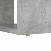vidaXL Desk with Shelf Concrete Grey 113 x 54 x 120 cm Engineered Wood