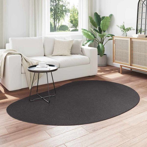 vidaXL Carpet Folding Anthracite 140 x 200 cm Polyester