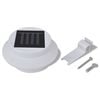 Outdoor Solar Lamp Set 6 pcs Fence Light Gutter Light White